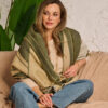 LCSCARVES275 SJAAL KAKI - Afbeelding 2