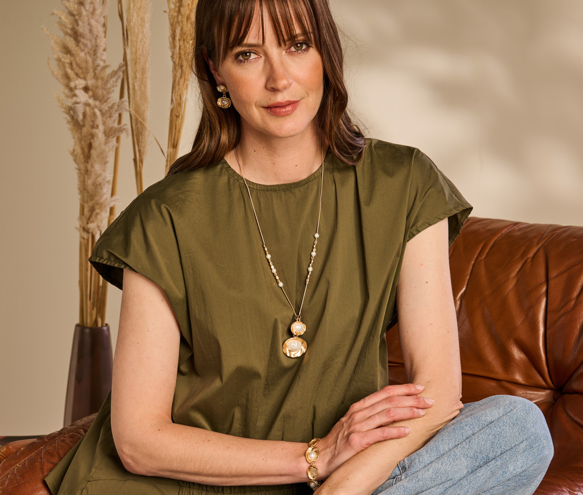 OLEA BRACELET DORE MAT – Image 3