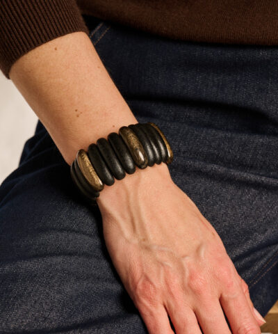 Alternative view of ULKUM BRACELET NOIR