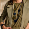 URSULA HALSKETTING BLAUW - Afbeelding 3