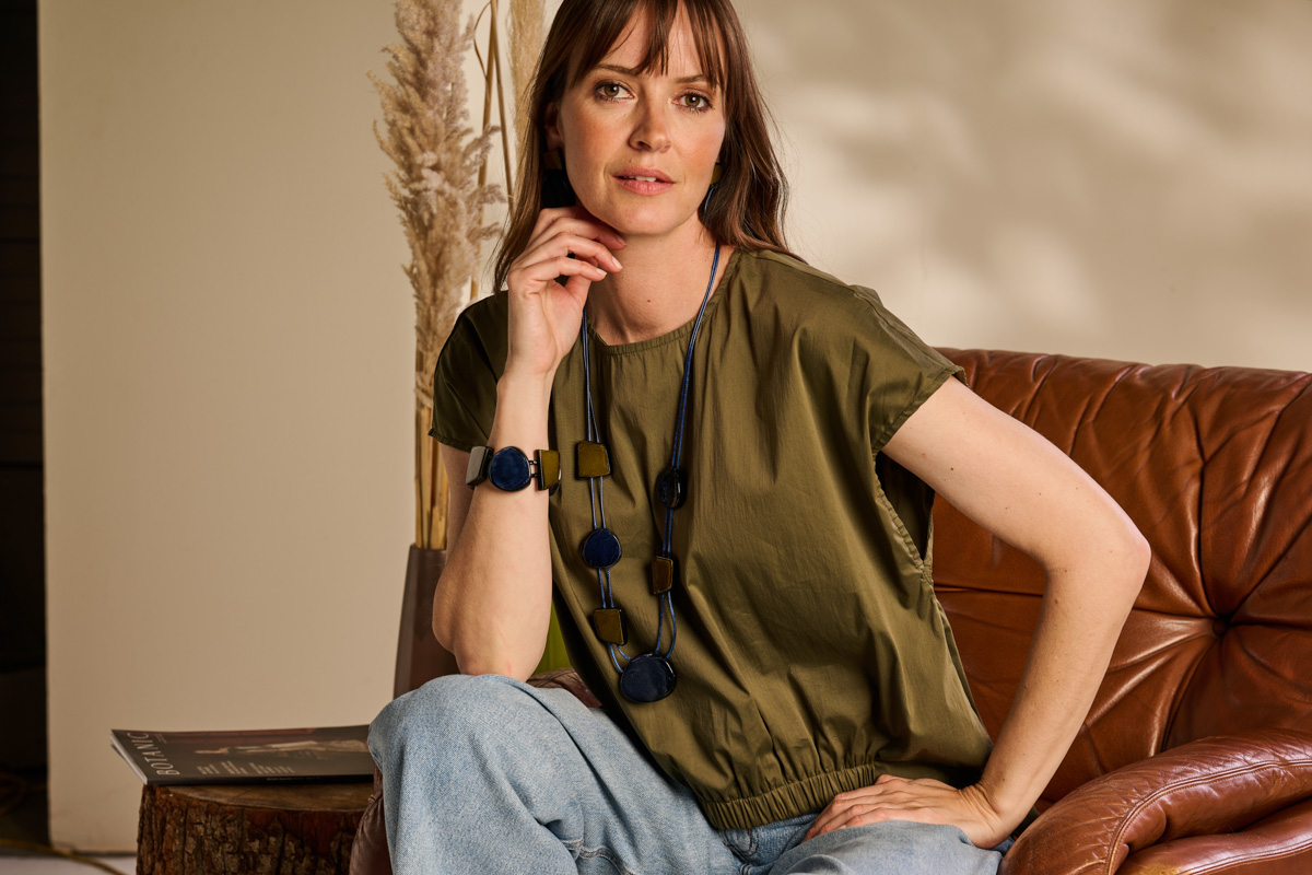 URSULA ARMBAND BLAUW - Afbeelding 3
