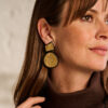 URSULA BOUCLE D'OREILLES DORE – Image 2