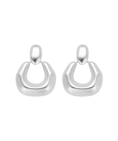 ORB5 BOUCLES D'OREILLES ARGENTE MAT