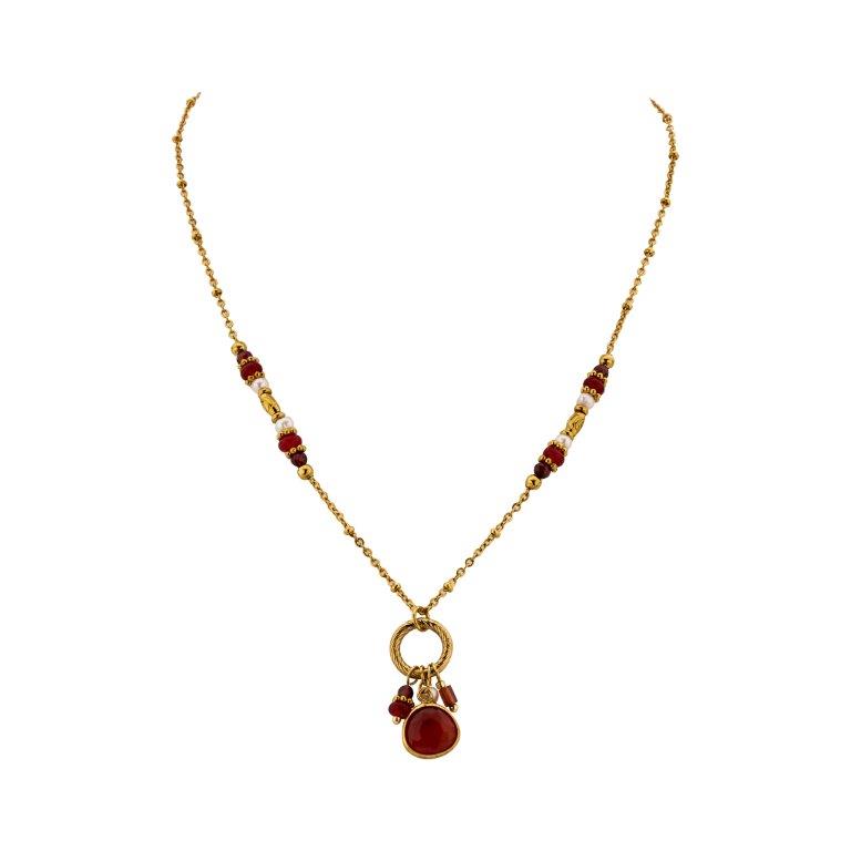 RIBA COLLIER BORDEAUX