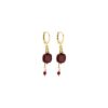 RILANO BOUCLE D'OREILLES BORDEAUX