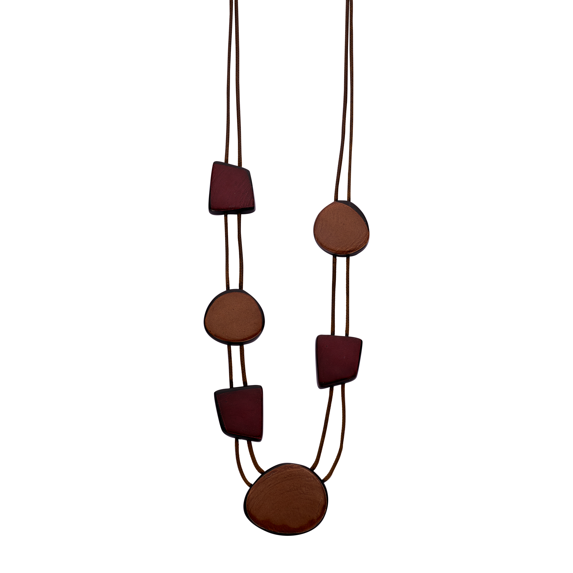 URSULA COLLIER AUBERGINE