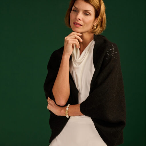 LCPONCHO3 PONCHO ZWART - Afbeelding 3