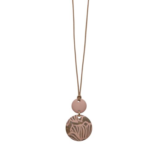 CARTY HALSKETTING VIEUX ROSE