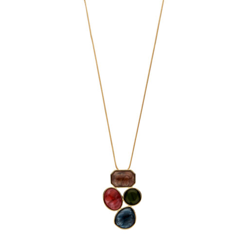 KELT HALSKETTING MULTICOLOR 1