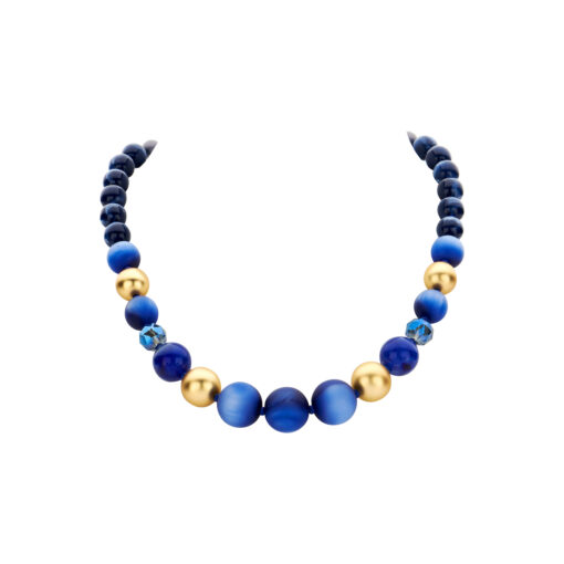 PAN87 HALSKETTING BLAUW