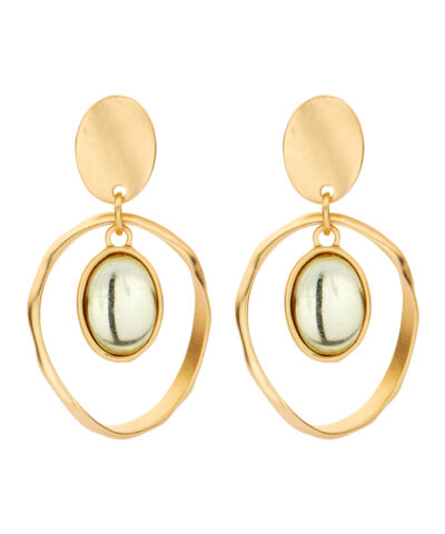 GWEN BOUCLES D 'OREILLES BEIGE